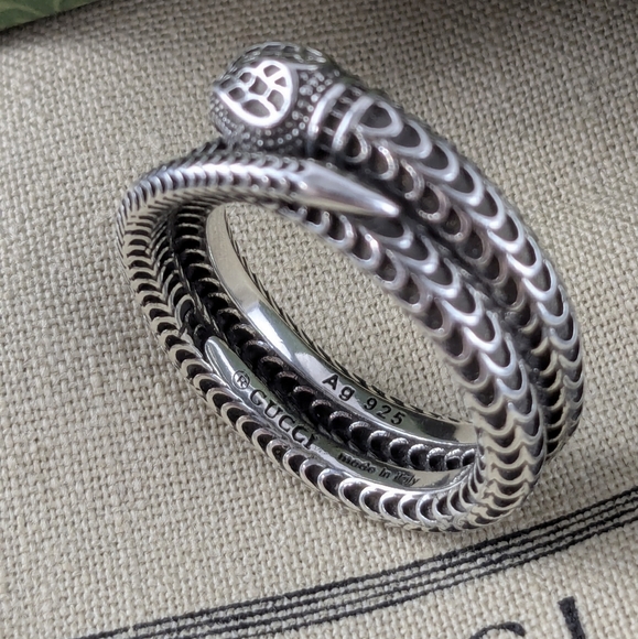 Gucci Snake Ring, US 10 Unisex Men's Women's - Picture 5 of 6